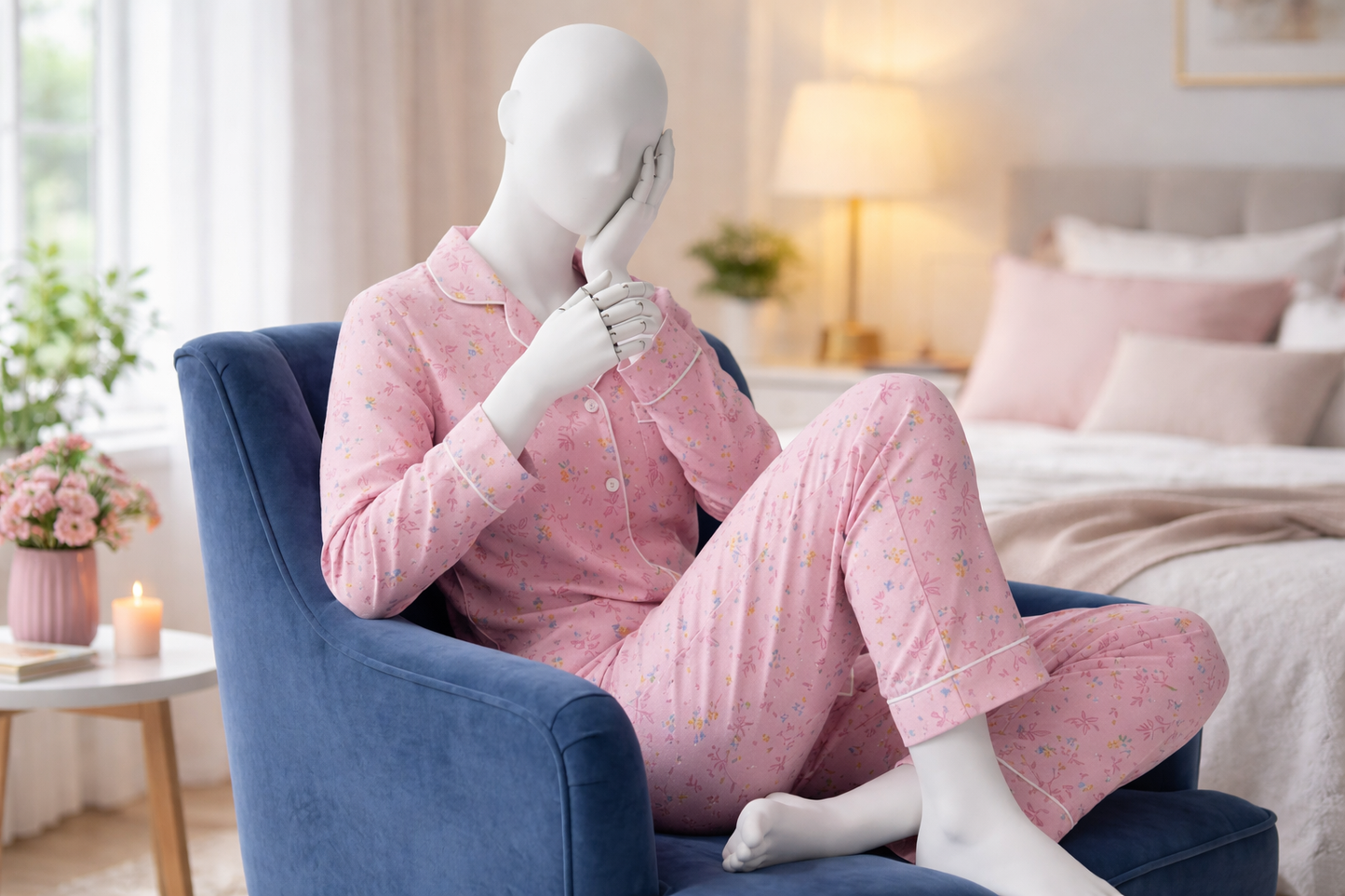 Blush Bloom PJ Set