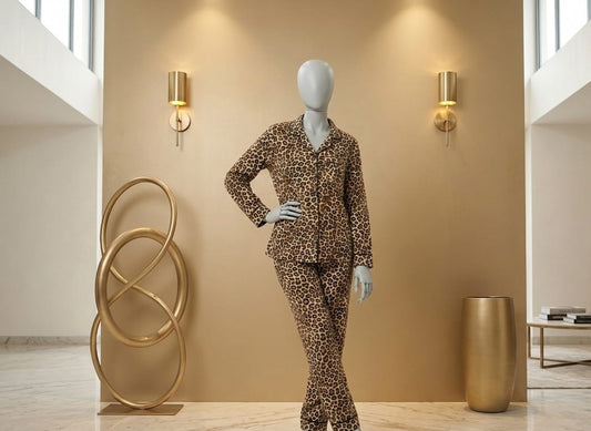 Sahara Leopard PJ Set