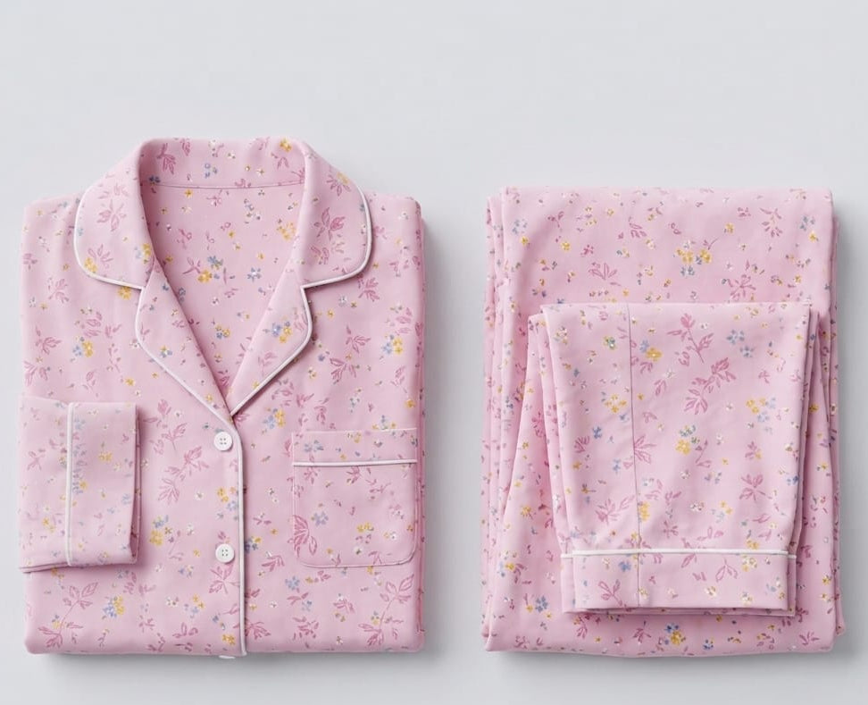 Blush Bloom PJ Set